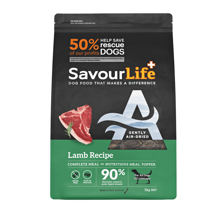 SavourLife Air - Dried Adult Lamb Recipe 1kg - Woonona Petfoods