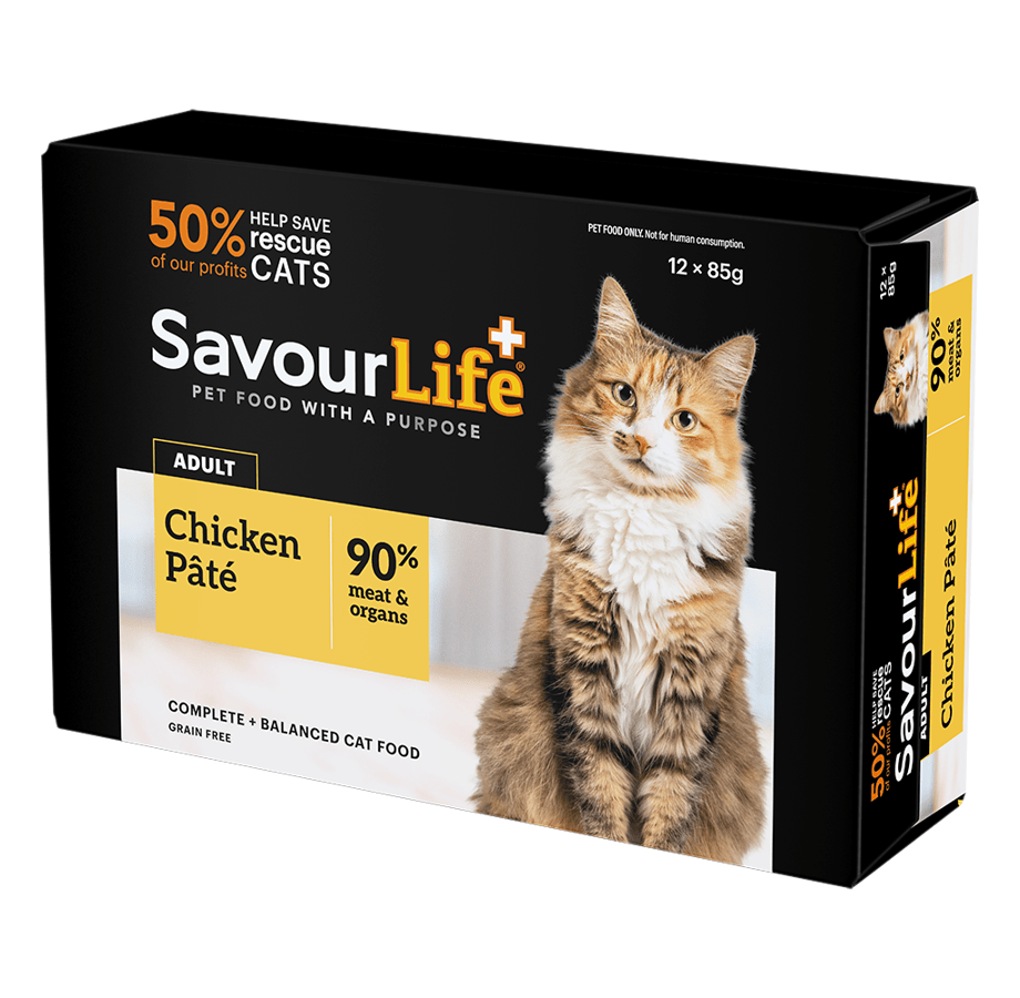 SavourLife Wet Cat Food Adult Chicken Pate - Woonona Petfoods