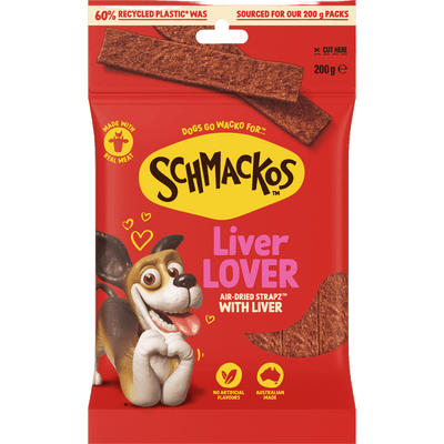 Schmackos Strapz 200g Liver