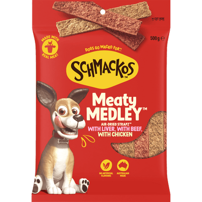 Schmackos Strapz 500g Variety Pack