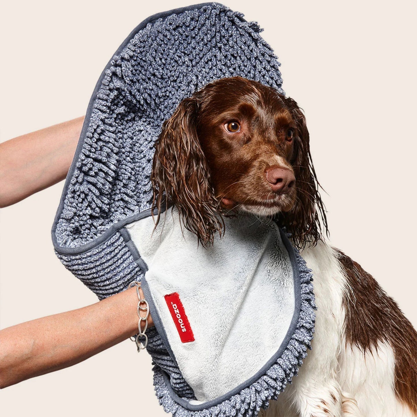 Snooza Supa Dry Noodle Mitt Storm - Woonona Petfoods