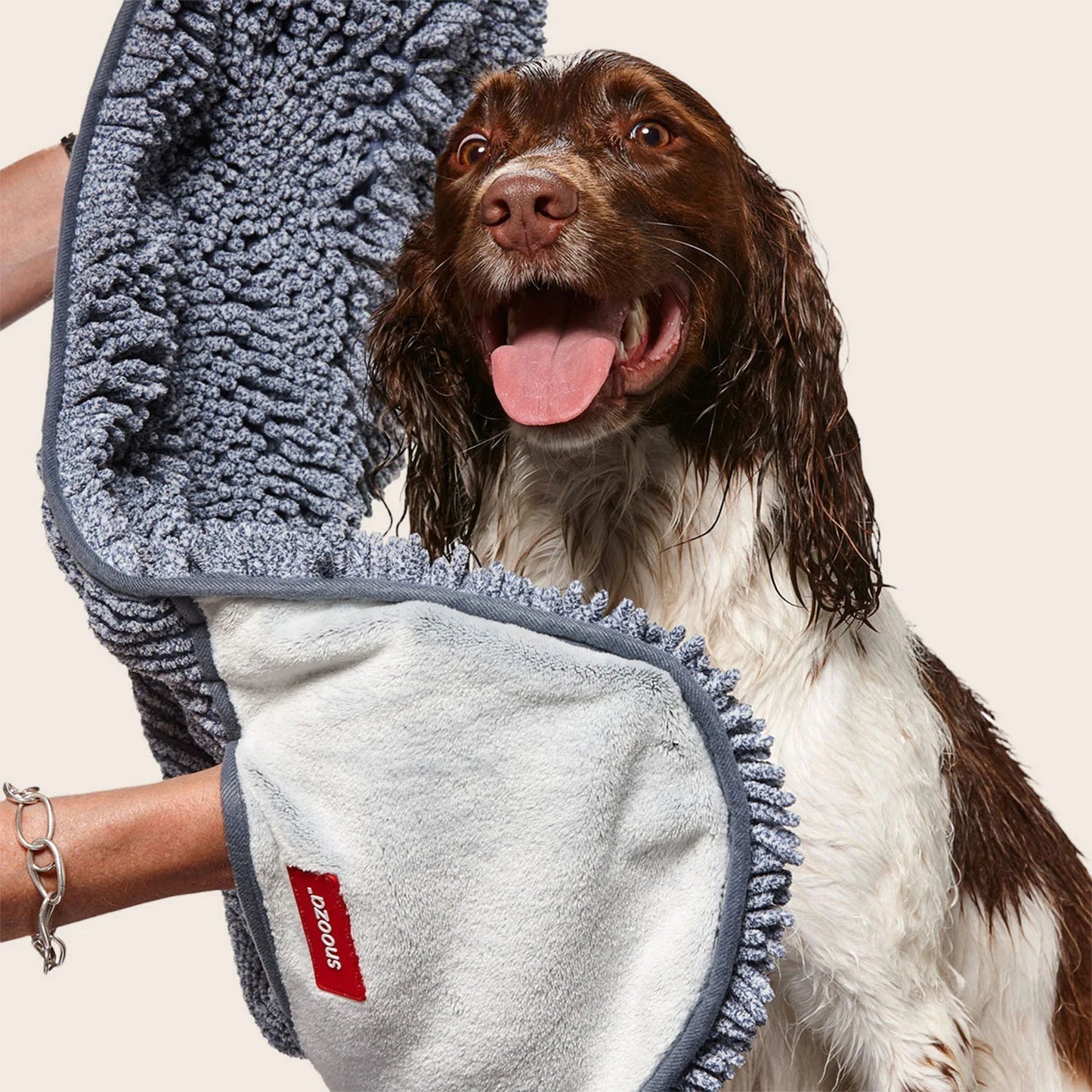 Snooza Supa Dry Noodle Mitt Storm - Woonona Petfoods
