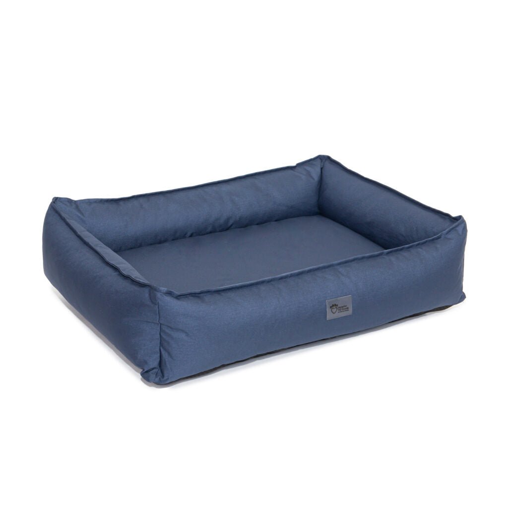 Superior Pet Bed Ortho Dog Lounger Ripstop Bondi Blue - Woonona Petfoods