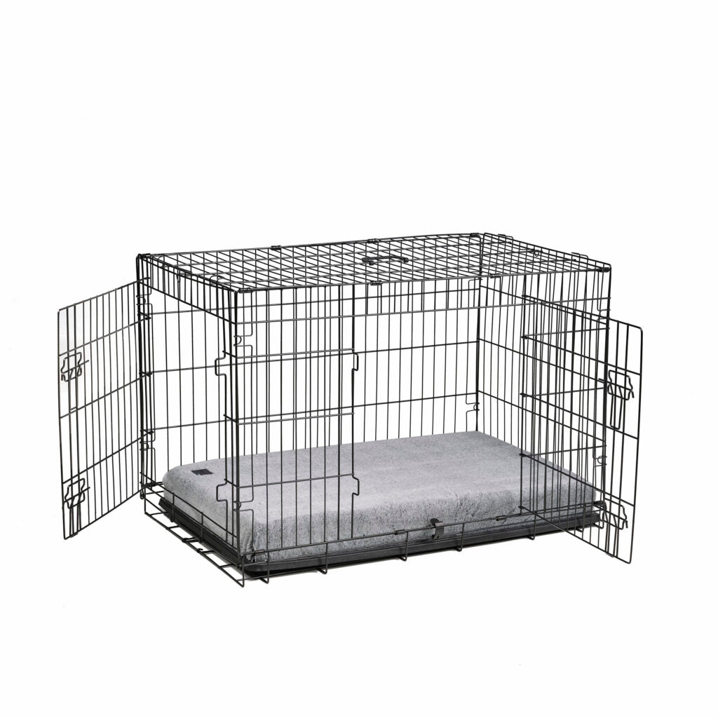 Superior Pet Bed Plush Crate Mat Topper Water Resistant Artic Fur - Woonona Petfoods