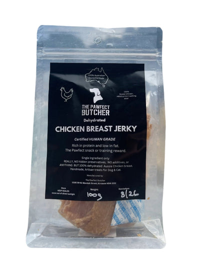The Pawfect Butcher Chicken Breast Jerky 100g