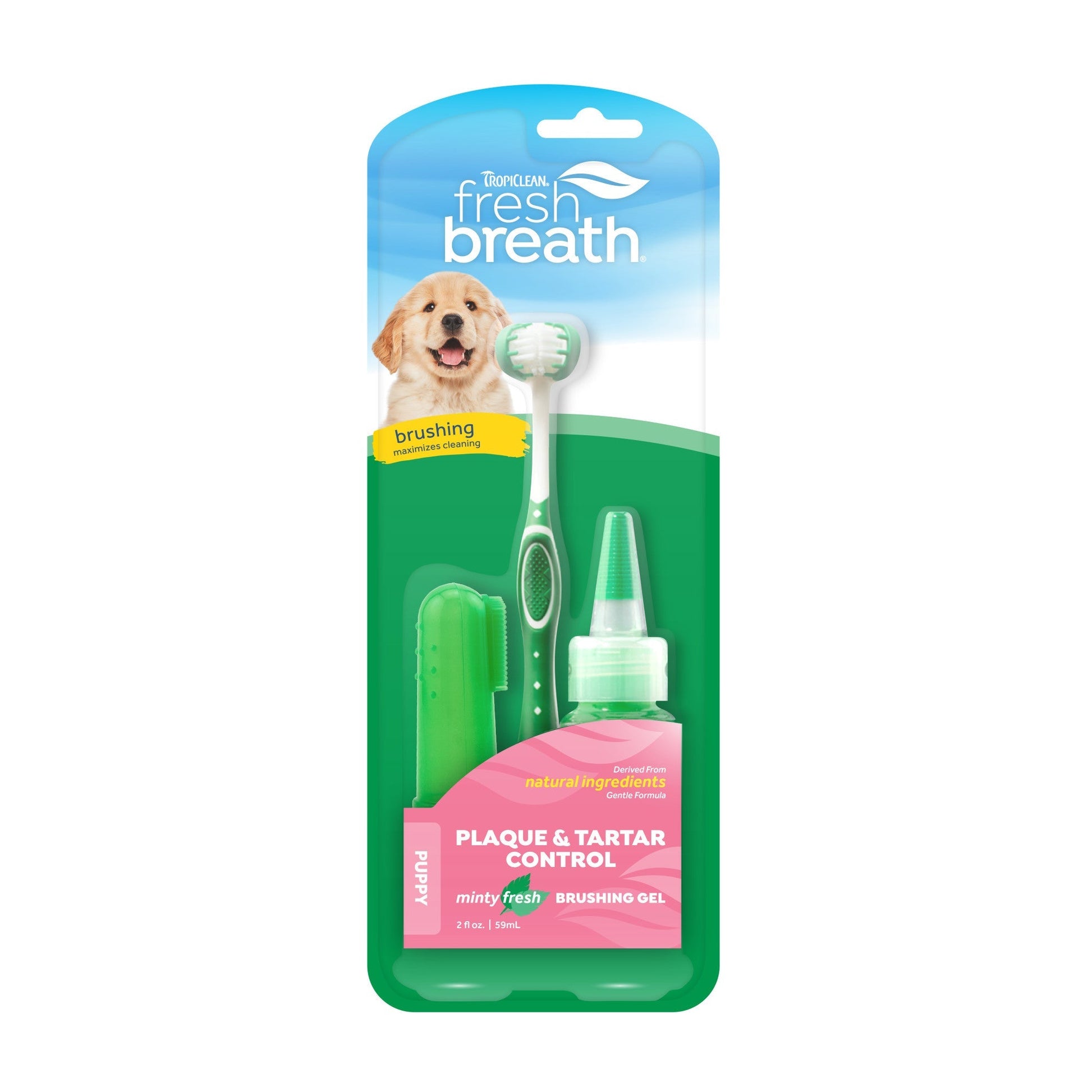 Tropiclean Fresh Breath Oral Care Kit for Puppies - Woonona Petfoods