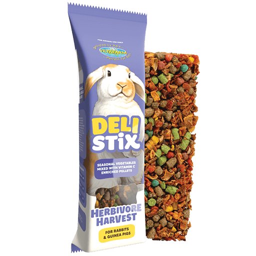 Vetafarm Deli Stix Herbivore Harvest 100g - Woonona Petfood & Produce