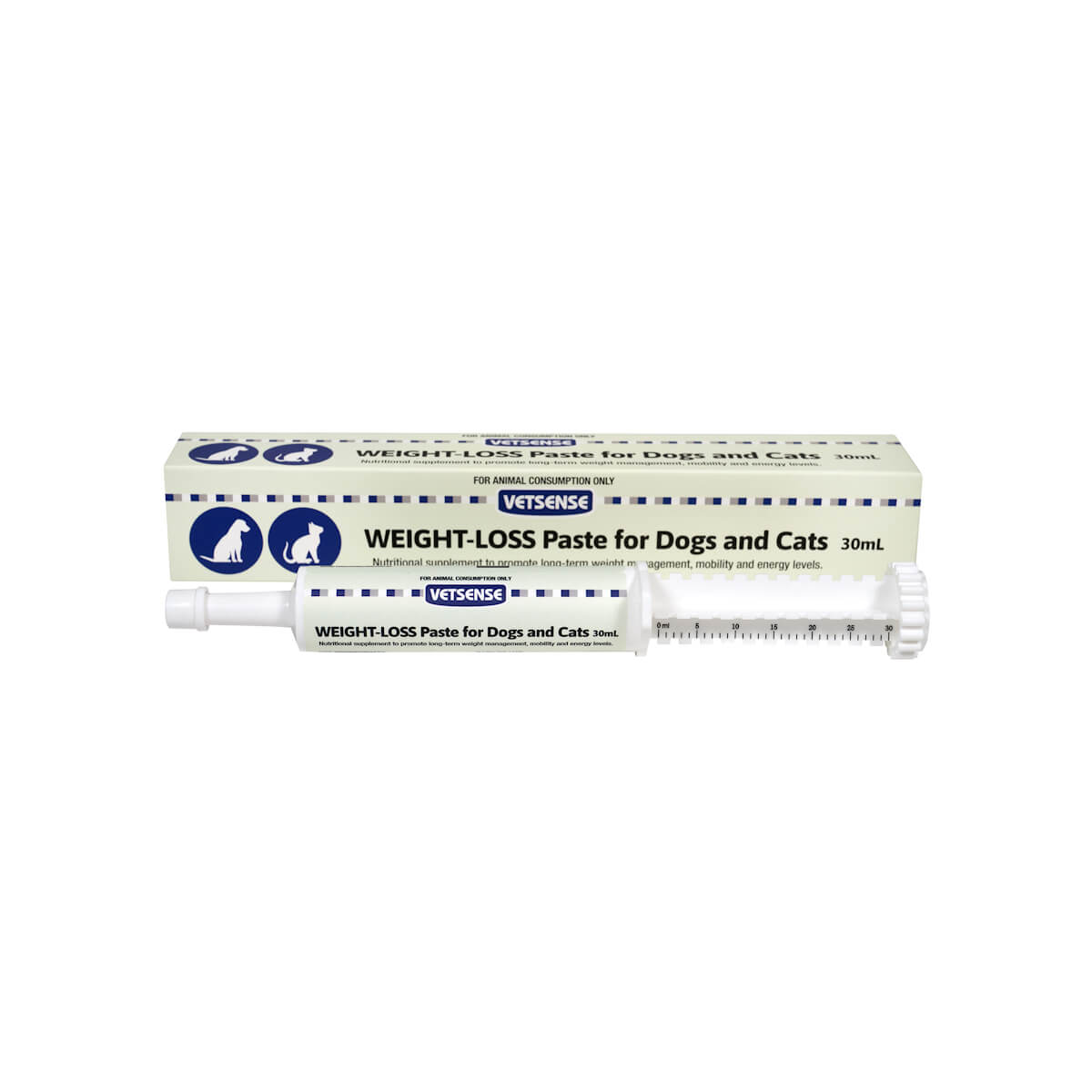 Vetsense Weight - Loss Paste for Dogs and Cats 30ml - Woonona Petfoods