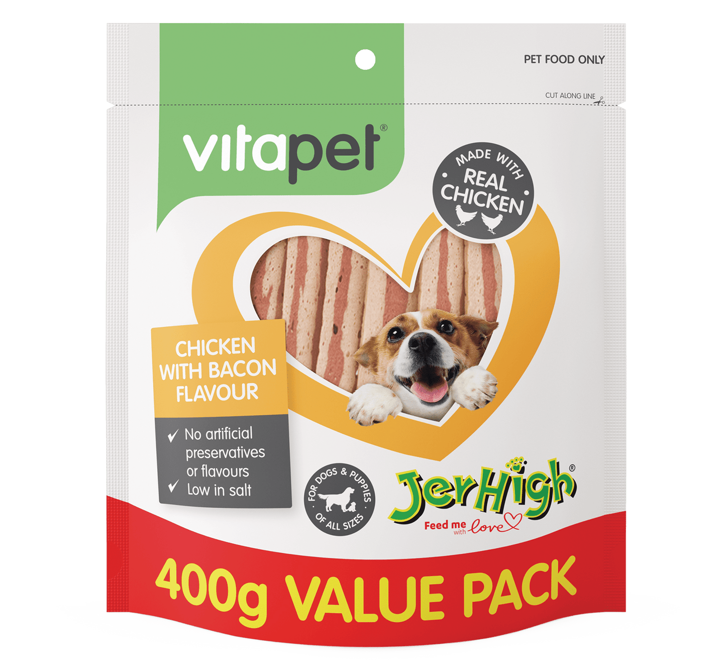 Vitapet Jerhigh Bacon & Chicken - Woonona Petfoods
