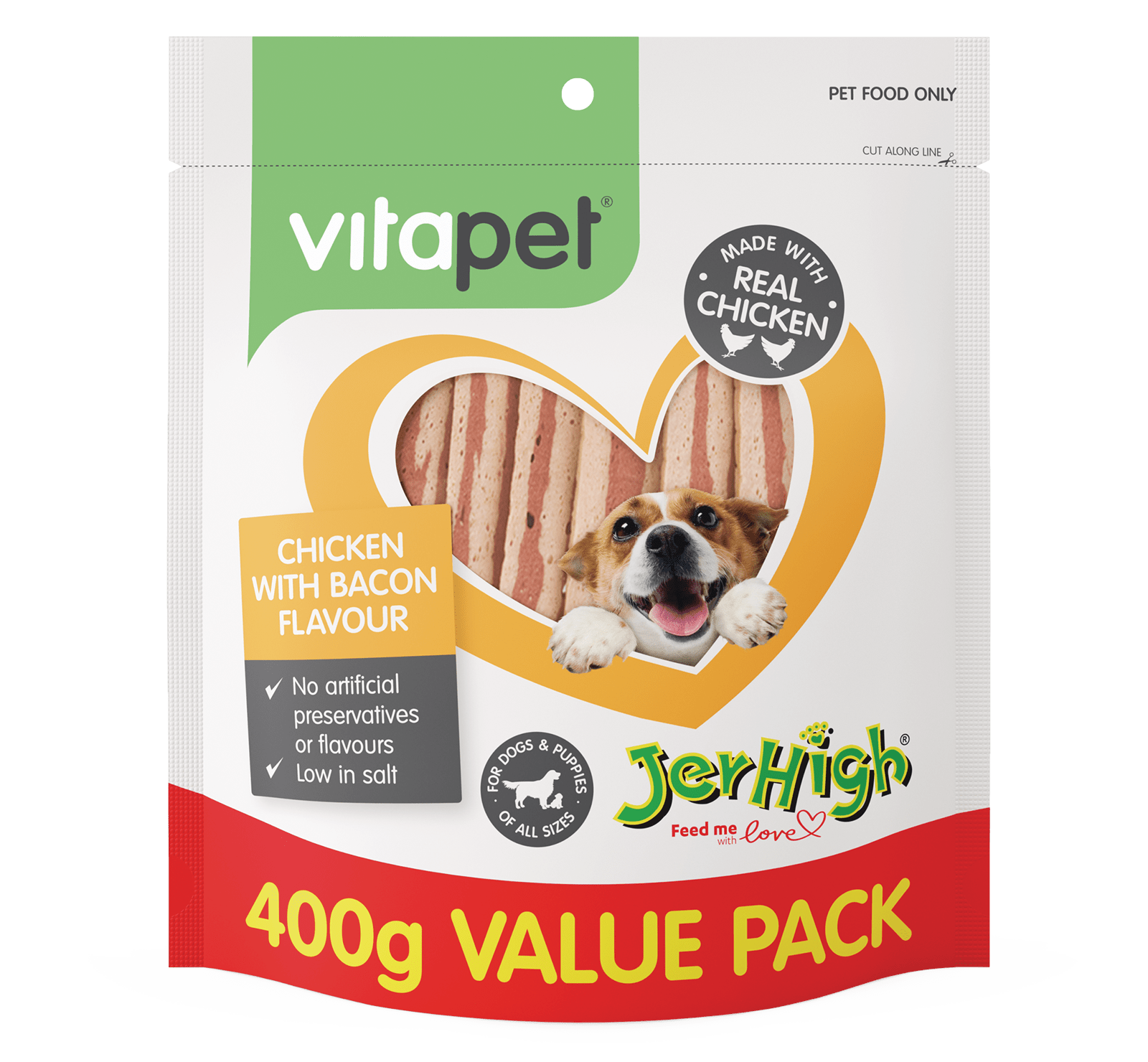 Vitapet Jerhigh Bacon & Chicken - Woonona Petfoods