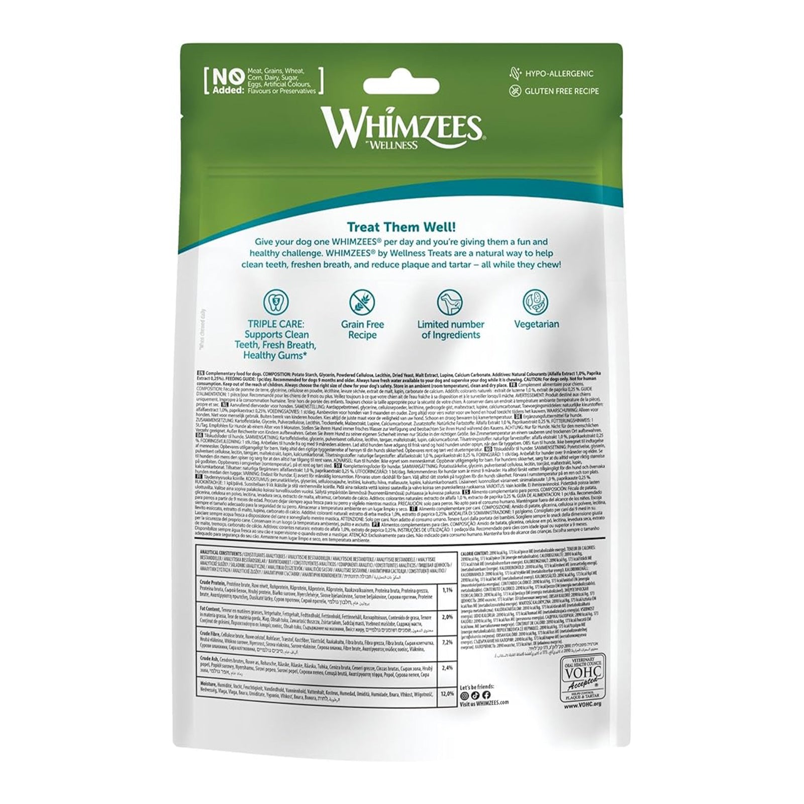 Whimzees Toothbrush Star 360g - Woonona Petfoods