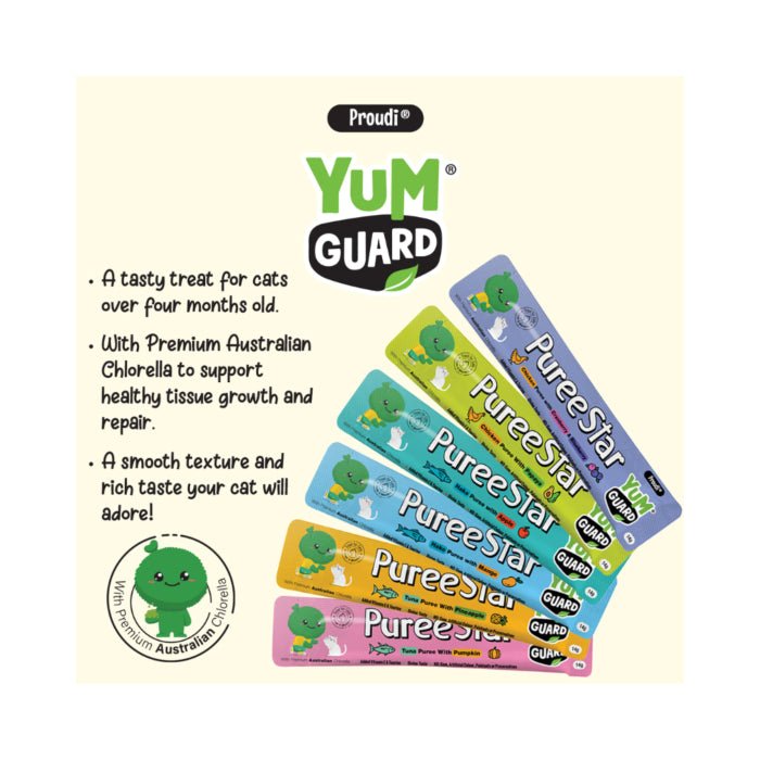 YumGuard Puree Star Combo Pack 504g - Woonona Petfoods