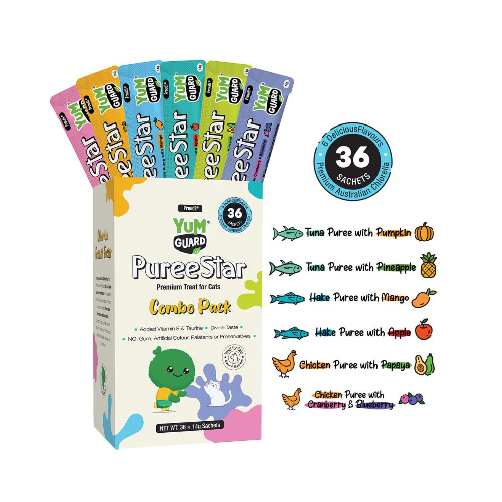YumGuard Puree Star Combo Pack 504g - Woonona Petfoods