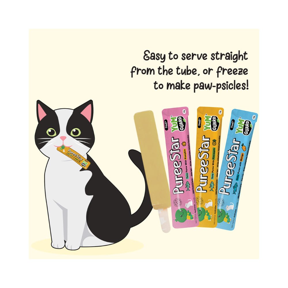 YumGuard Puree Star Combo Pack 504g - Woonona Petfoods