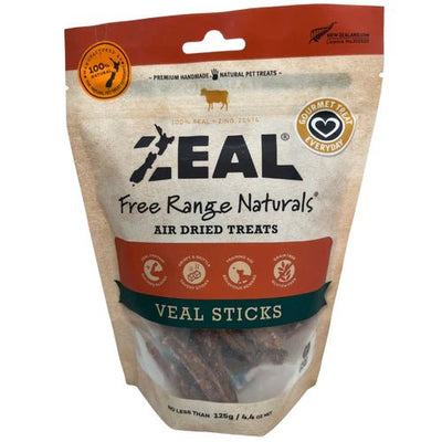 Zeal Air Dried Veal Sticks 125g