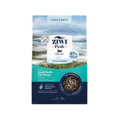 Ziwi Peak Steam Dried Cat Food South Pacific Fish