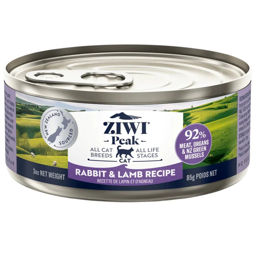 Ziwi Peak Wet Cat Food Rabbit & Lamb 85g - Woonona Petfoods