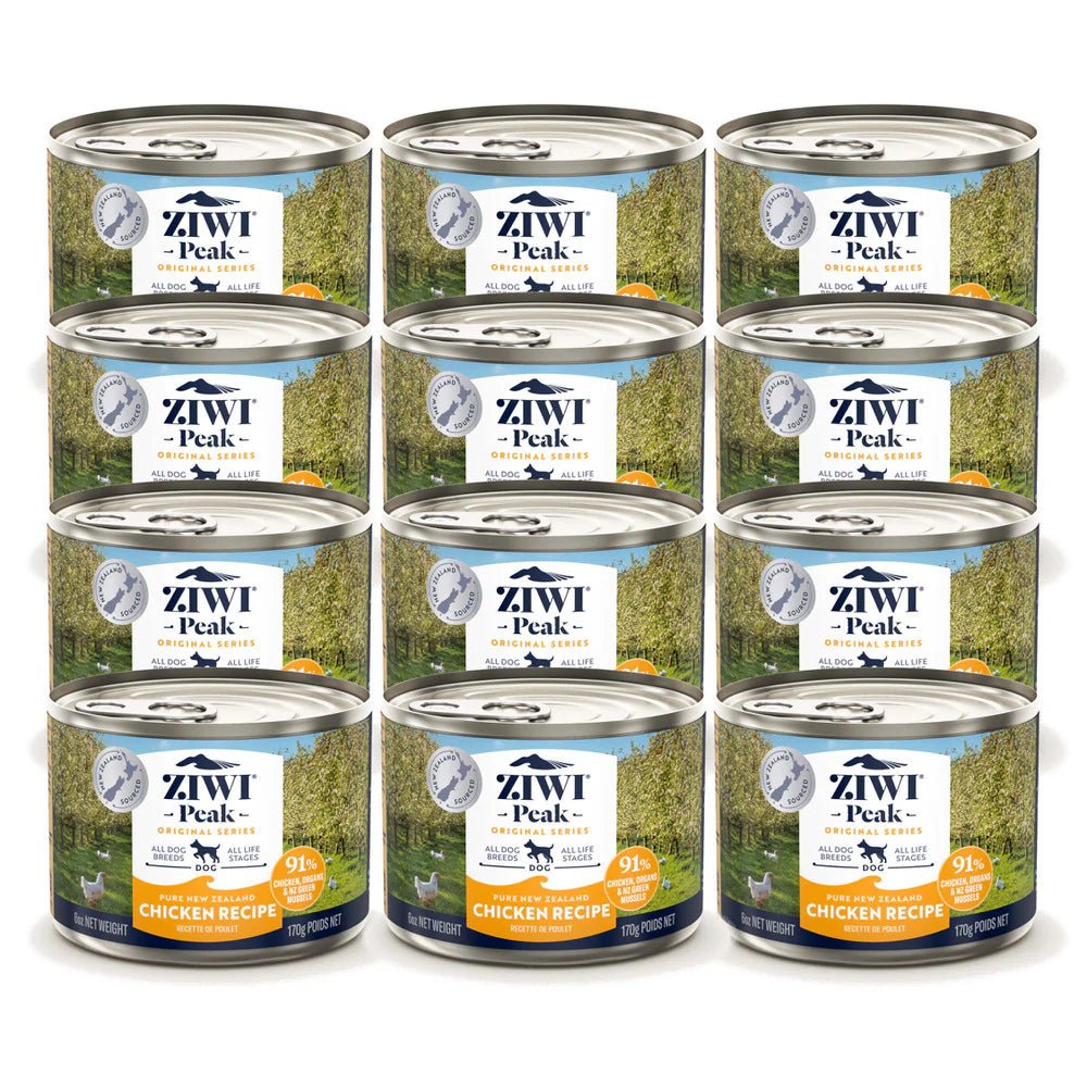 Ziwi Peak Wet Dog Food Chicken Recipe 12x170g - Woonona Petfoods