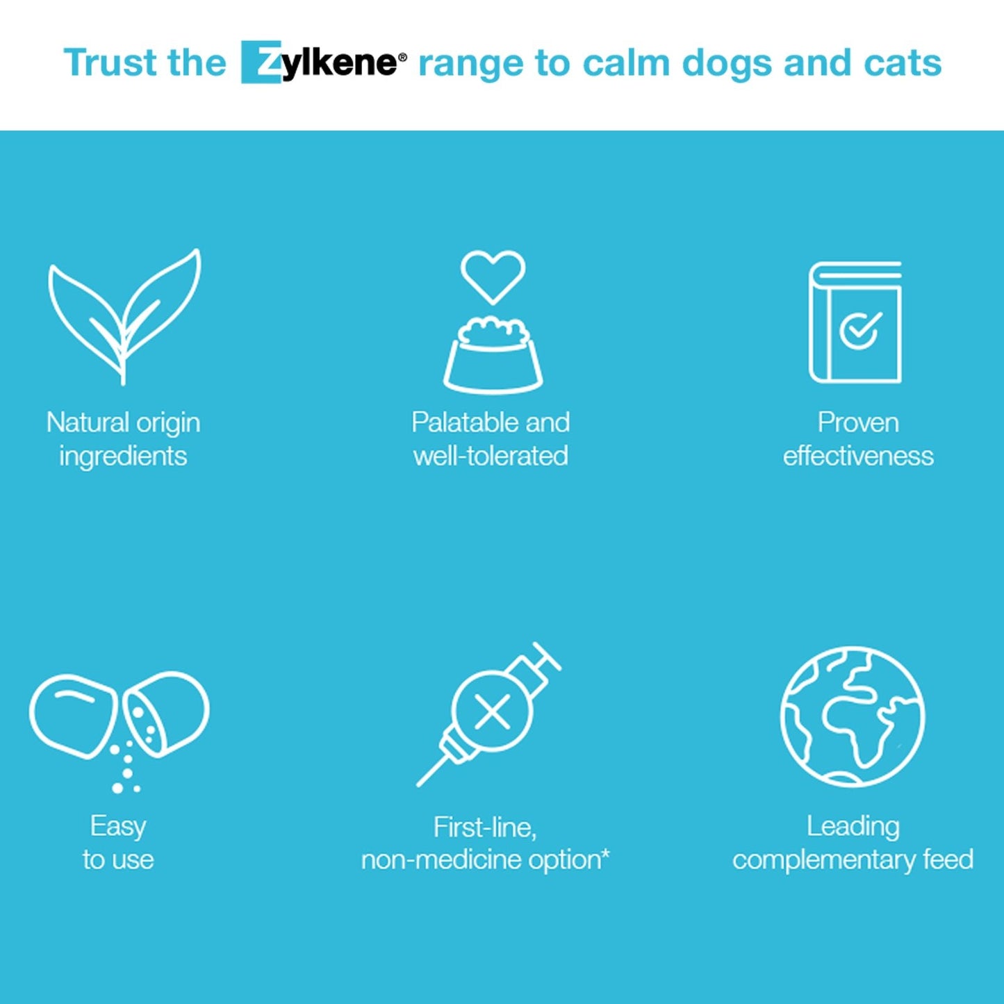 Zylkene Calming Supplement For Large Dogs 15 - 60kg 30 Capsules - Woonona Petfoods