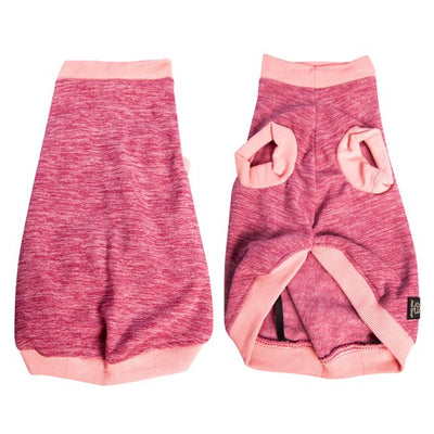 Pet One Dog Coat Night Comfy Fleece Dark Pink