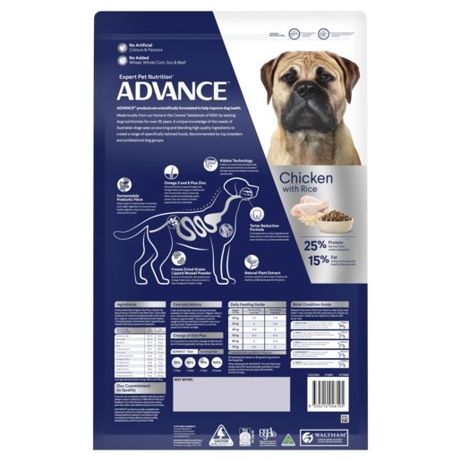 Advance Dry Dog Food Dental 13kg Large Breed - Woonona Petfood & Produce