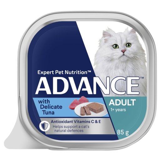 Advance Wet Cat Food Adult Delicate Tuna 85g - Woonona Petfood & Produce