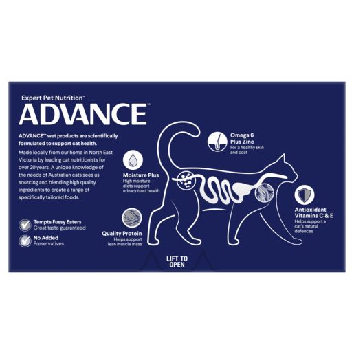 Advance Wet Cat Food Adult Turkey 7x85g - Woonona Petfood & Produce