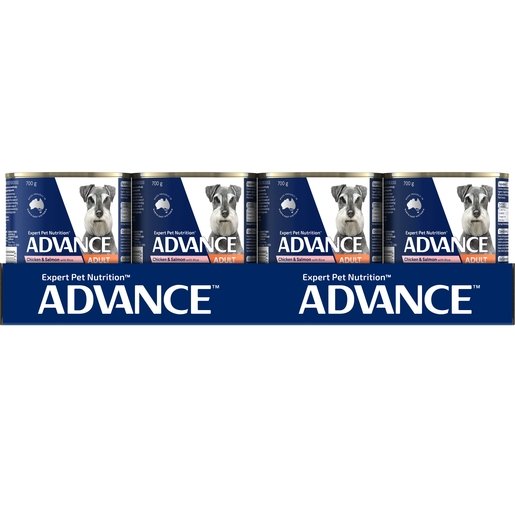 Advance Wet Dog Food Adult Chicken And Salmon 12x700g - Woonona Petfood & Produce