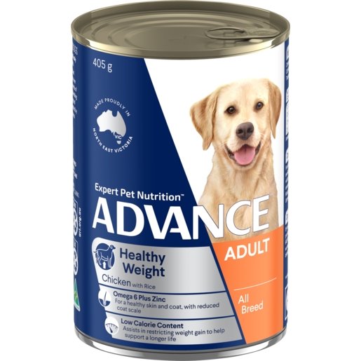 Advance Wet Dog Food Adult Healthy Weight 410g - Woonona Petfood & Produce