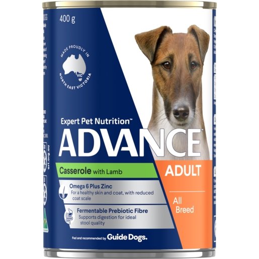 Advance Wet Dog Food Adult Lamb 12x400g - Woonona Petfood & Produce