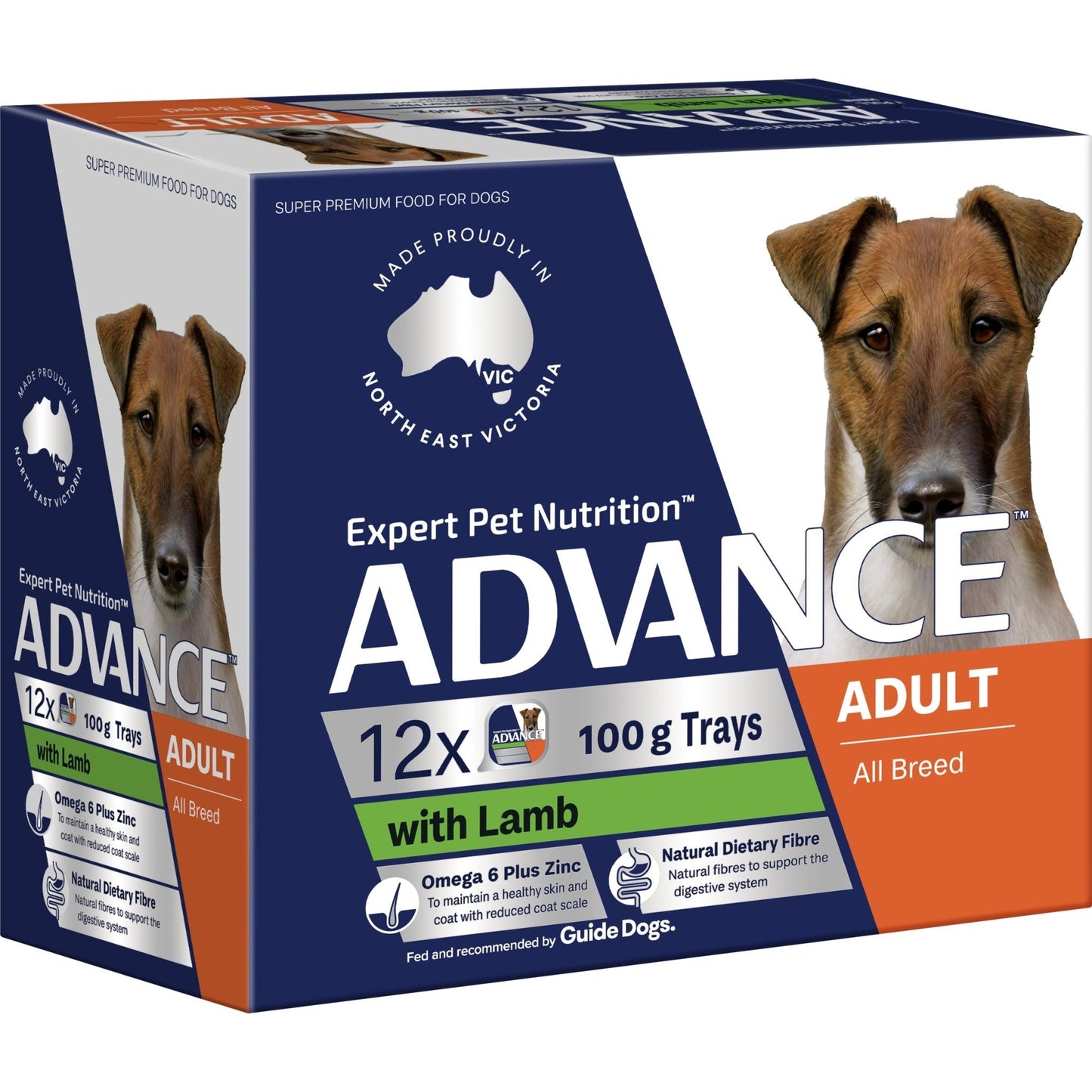 Advance Wet Dog Food Lamb 12x100g - Woonona Petfood & Produce