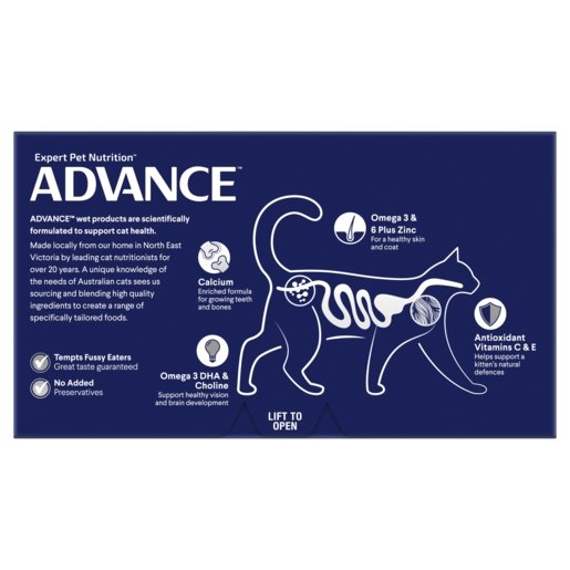 Advance Wet Kitten Food Chicken 85g - Woonona Petfood & Produce