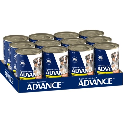 Advance Wet Puppy Food Chicken And Rice 12x410g - Woonona Petfood & Produce