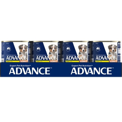 Advance Wet Puppy Food Chicken And Rice 12x700g - Woonona Petfood & Produce