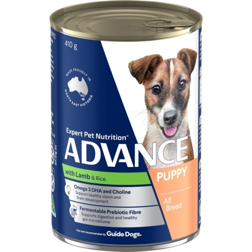 Advance Wet Puppy Food Lamb 12x400g - Woonona Petfood & Produce