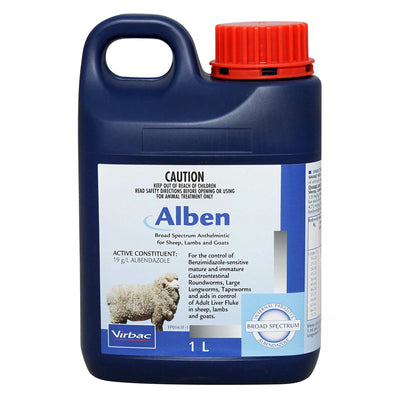 Alben Sheep & Goat Wormer 1Litre - Woonona Petfood & Produce