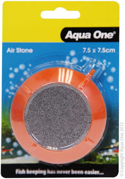 Aqua One Airstone PVC Air Disk 7.5cm - Woonona Petfood & Produce