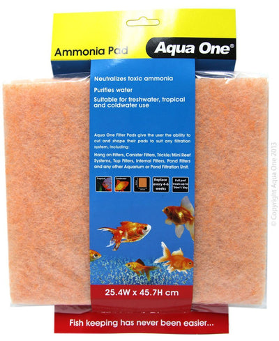 Aqua One Ammonia Filter Pad 25 X 45cm