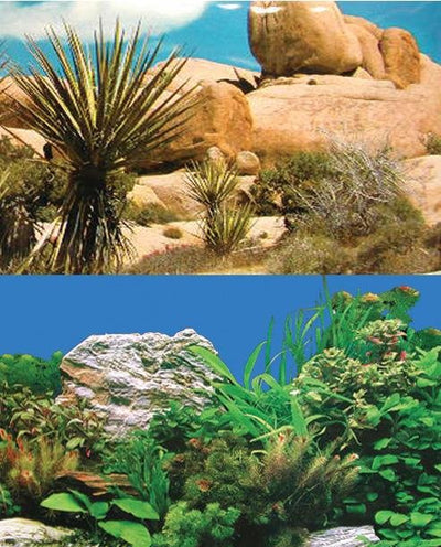 Aqua One Background 24" (60cm) Reptile Dbl Sided 1m