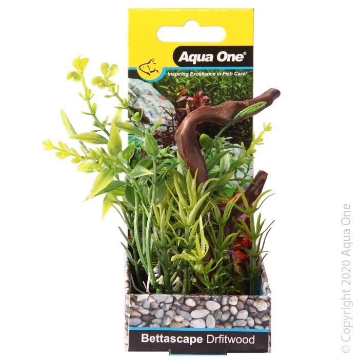 Aqua One Bettascape Spinning Grove Driftwood Green - Woonona Petfood & Produce