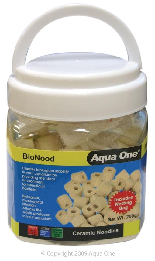 Aqua One Bionood Ceramic Noodles 250g - Woonona Petfood & Produce