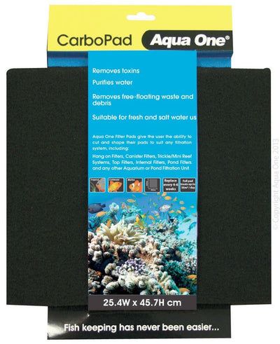 Aqua One Carbo Pad 25w X 45 H - Woonona Petfood & Produce