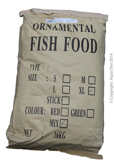 Aqua One Fish Pellets Bulk 16kg Large (XL) - Woonona Petfood & Produce