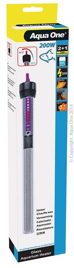 Aqua One Glass Heater - Woonona Petfood & Produce