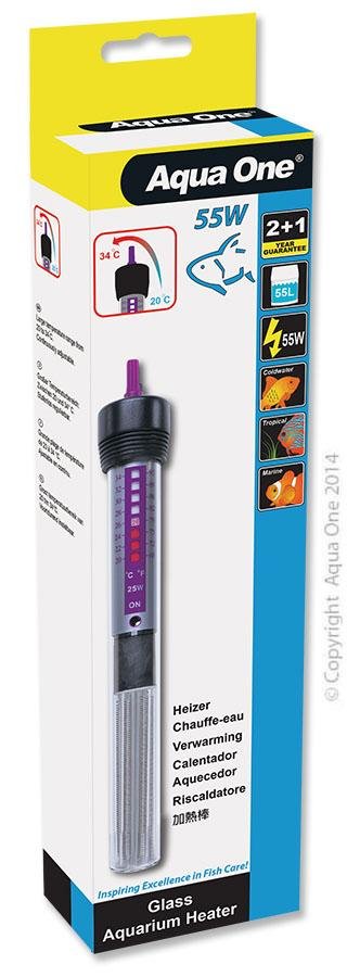 Aqua One Glass Heater - Woonona Petfood & Produce