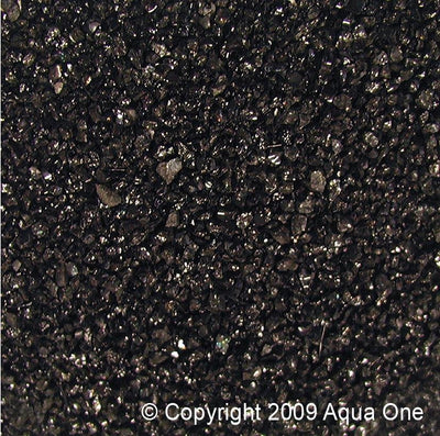 Aqua One Gravel Black Silica 1mm