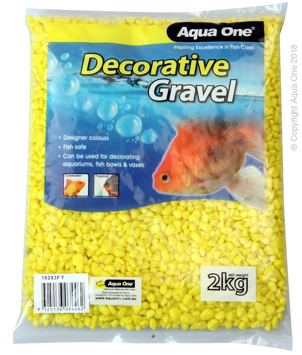 Aqua One Gravel Fluro 7mm - Woonona Petfood & Produce