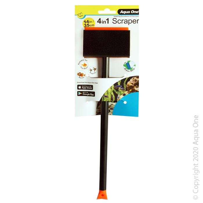 Aqua One Scraper 4'' - Woonona Petfood & Produce