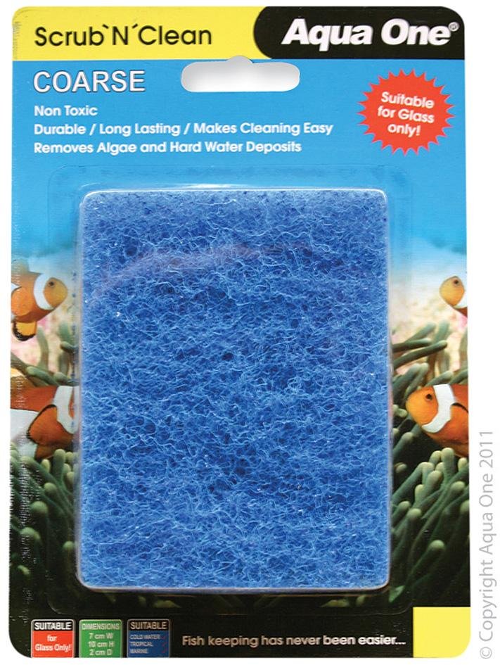 Aqua One Scrub N Clean Algae Pad Small - Woonona Petfood & Produce