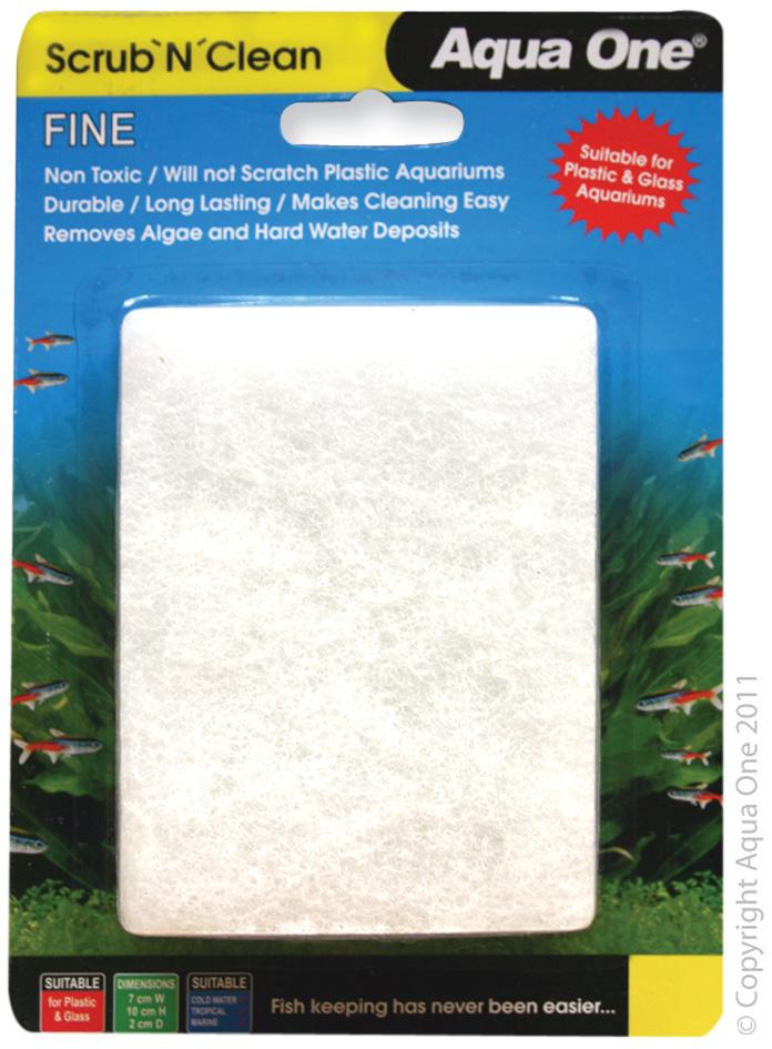 Aqua One Scrub N Clean Algae Pad Small - Woonona Petfood & Produce